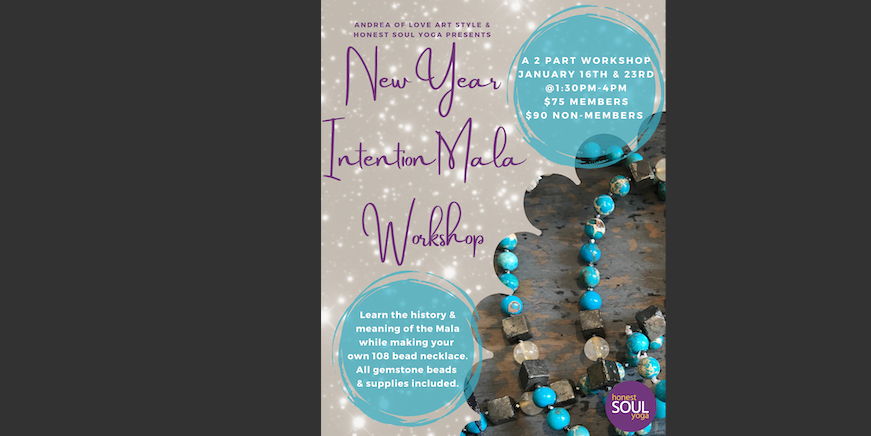 New Year's Intention Mala Workshop promotional image