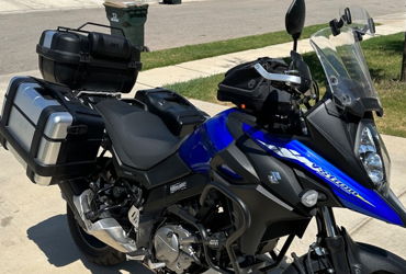 2023 SUZUKI V-STROM 650 motorcycle for rent near Austin, TX
