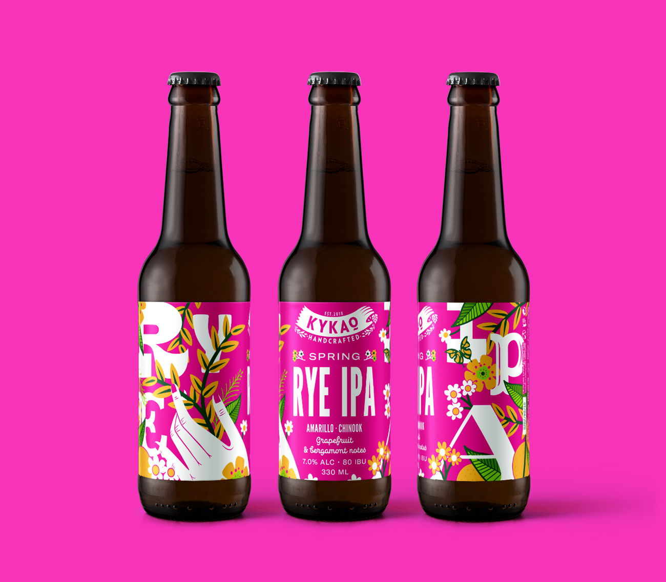 This Greek Beer Combines Illustration and Typography in an Eye-Catching ...