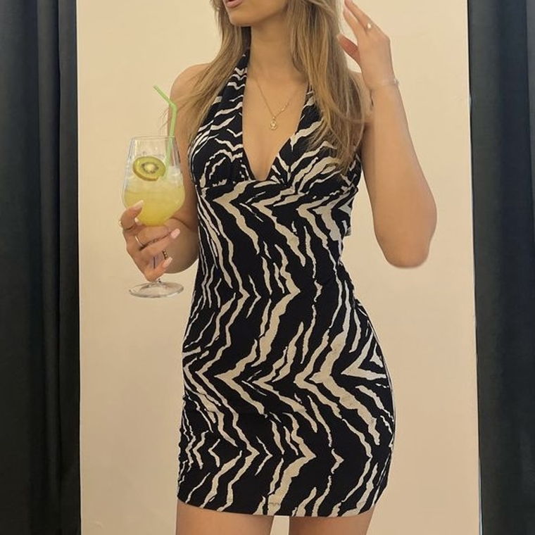 Zebra dress 