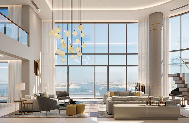  Dubai, United Arab Emirates
- Bright and full-height windows that brings positivity to the address.