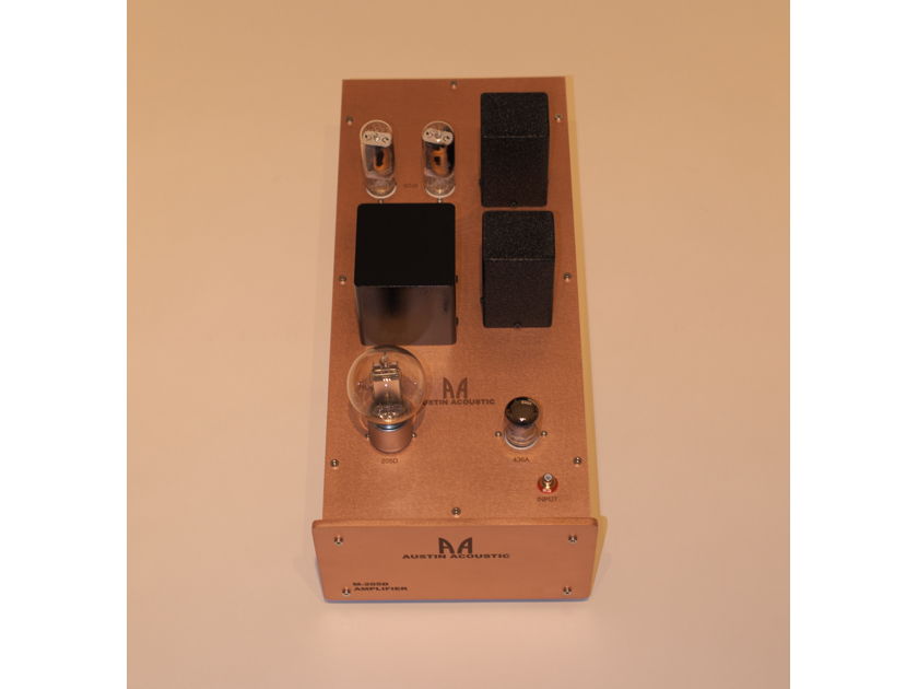Austin Acoustic M-205D SET Tube  Monoblock Amplifiers