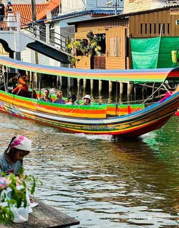 Learn about life along Bangkok's waterways