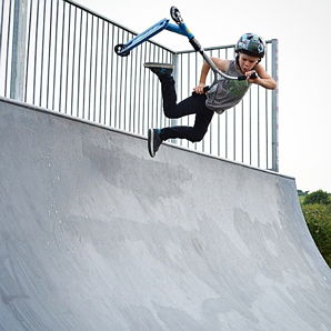 How to Bri Flip on a Scooter. Tricks tricks | RIDERS