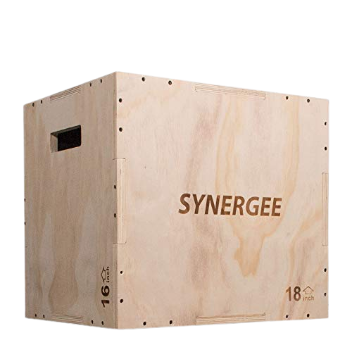 Synergee 3-in-1 Wood Plyometric Box