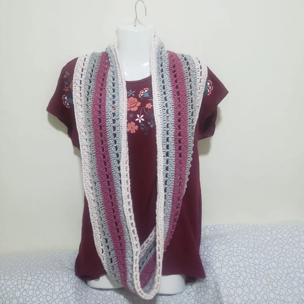 Infinity Crochet Scarf
