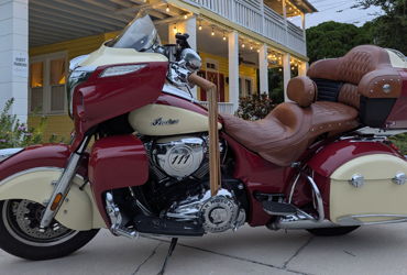 2015 INDIAN ROADMASTER motorcycle for rent near Mims, FL
