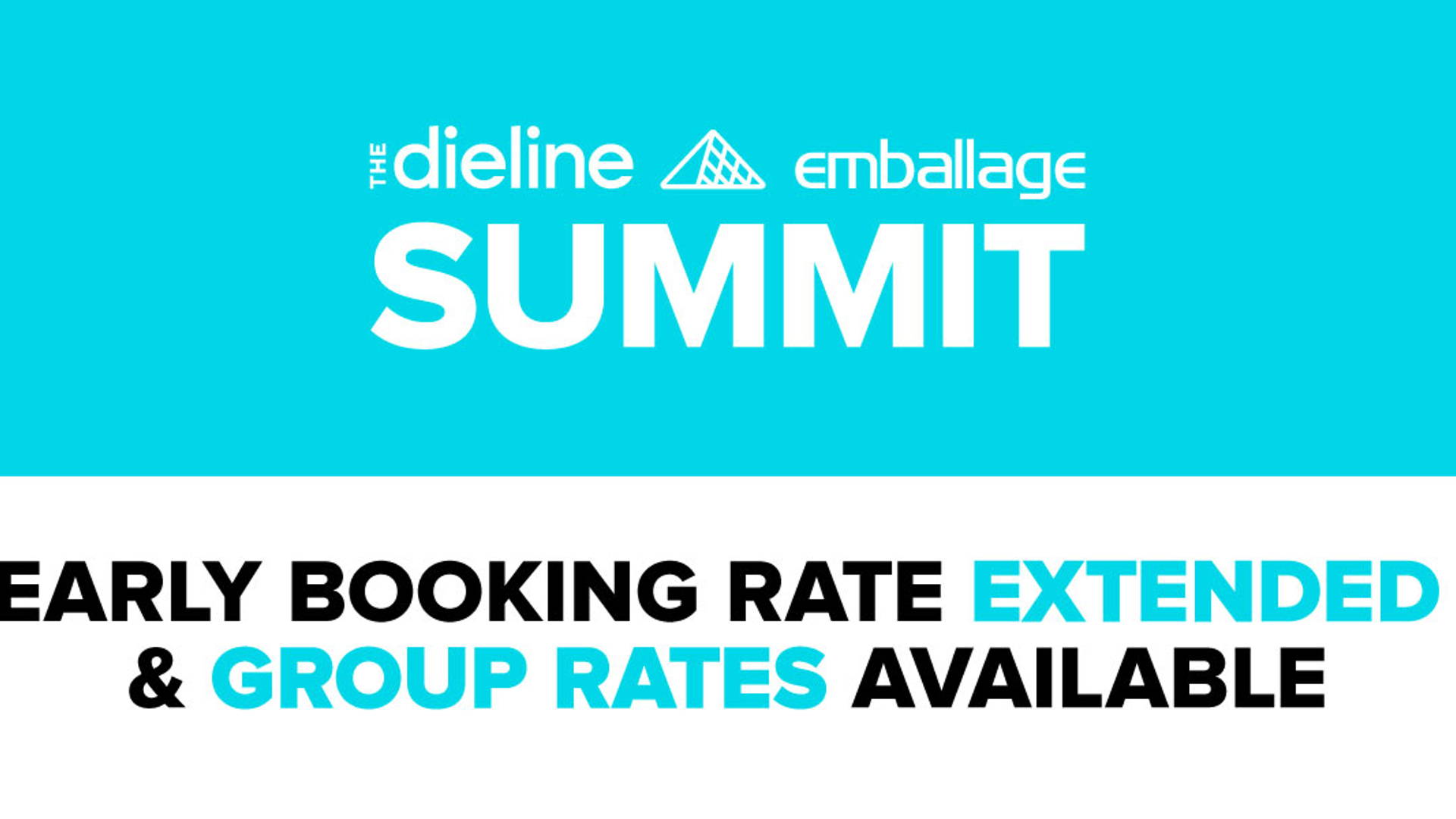 Featured image for The Dieline Summit: Early Booking Rate Extended & New Group Rates Available