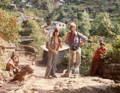 Richard & Marion on their early travels on the Jomoson trek in Nepal 