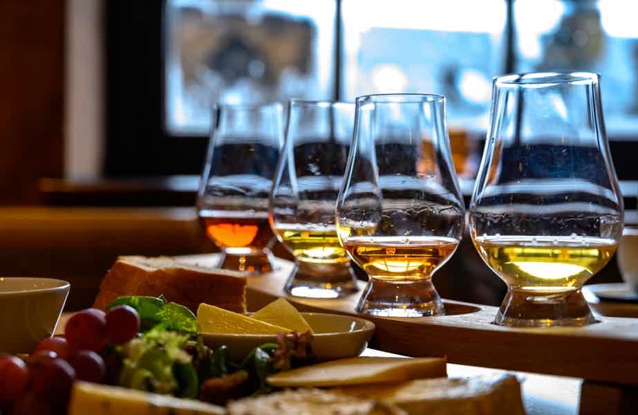 Haggis paired with whisky & gins in 56 North distillery! - photo 1