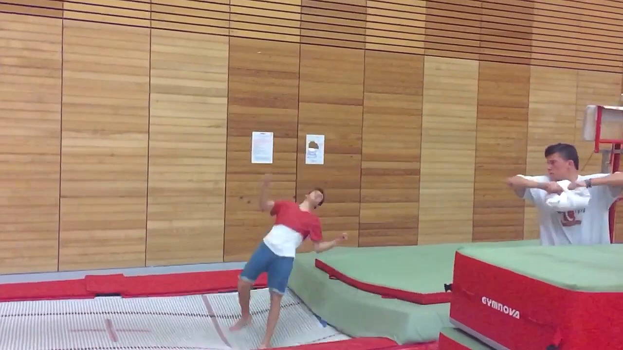 How To Double Backflip On A Trampoline Flips Tricks Riders