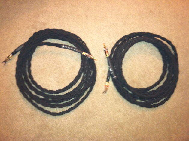 Verastarr 15ft Silver  speaker cables mint customer tra...