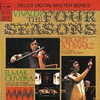 DELOS vinyl lp - Four Seasons Schwarz/Los Angeles chamb...