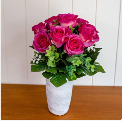 Real Touch Rose Bouquet -Realistic Artificial Flowers - Image 4