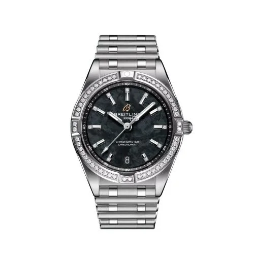 Chronomat 32 Stainless Steel  - Diamond / Black MOP / Japan