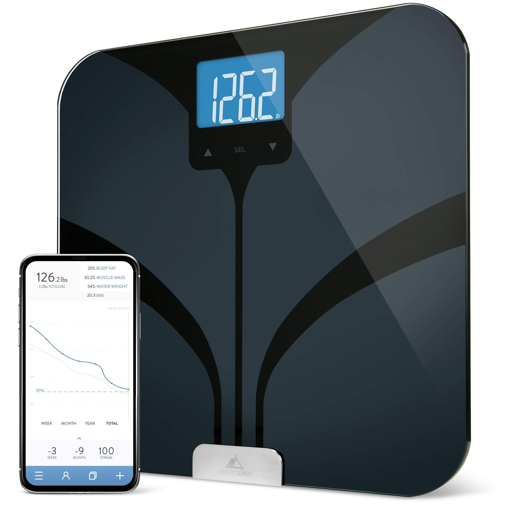 Bluetooth Digital Bathroom Scale Renpho Smart Body Fat Scale Model ES-CS20M