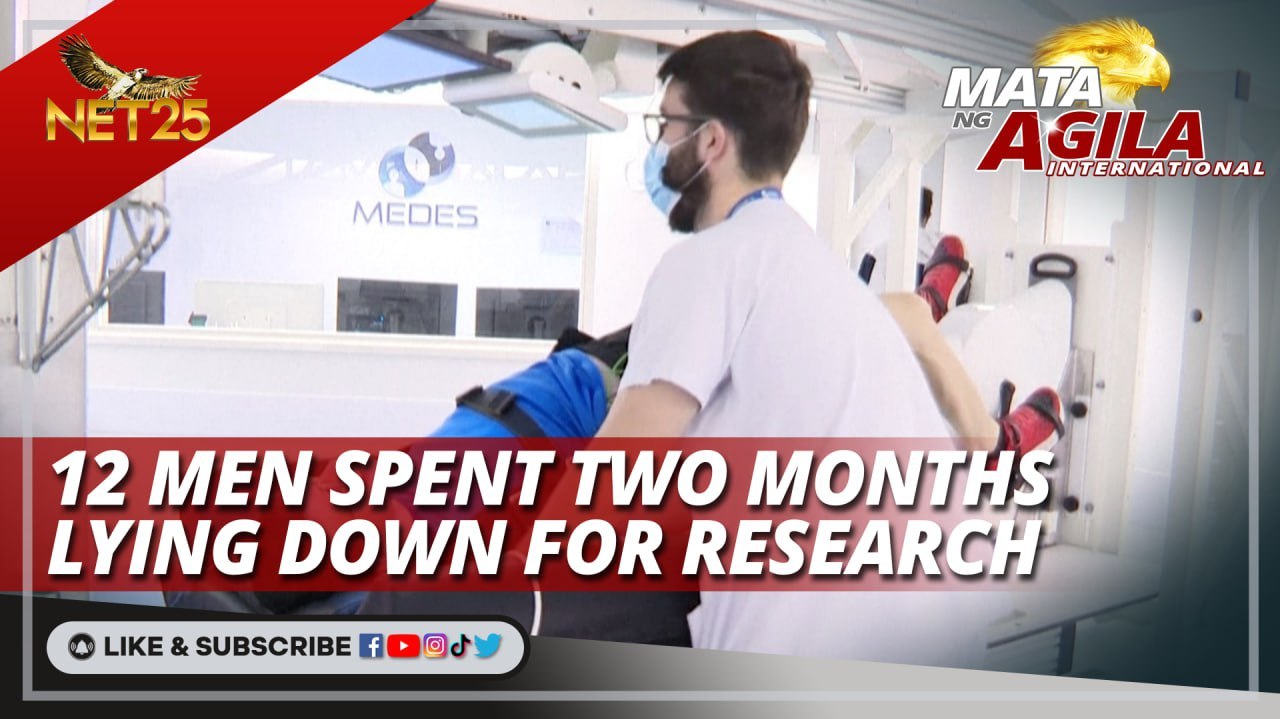 12 MEN SPENT TWO MONTHS LYING DOWN FOR RESEARCH | MATA NG AGILA INTERNATIONAL
