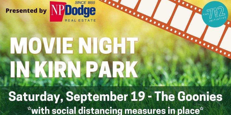Movie Night in Kirn Park: Goonies promotional image