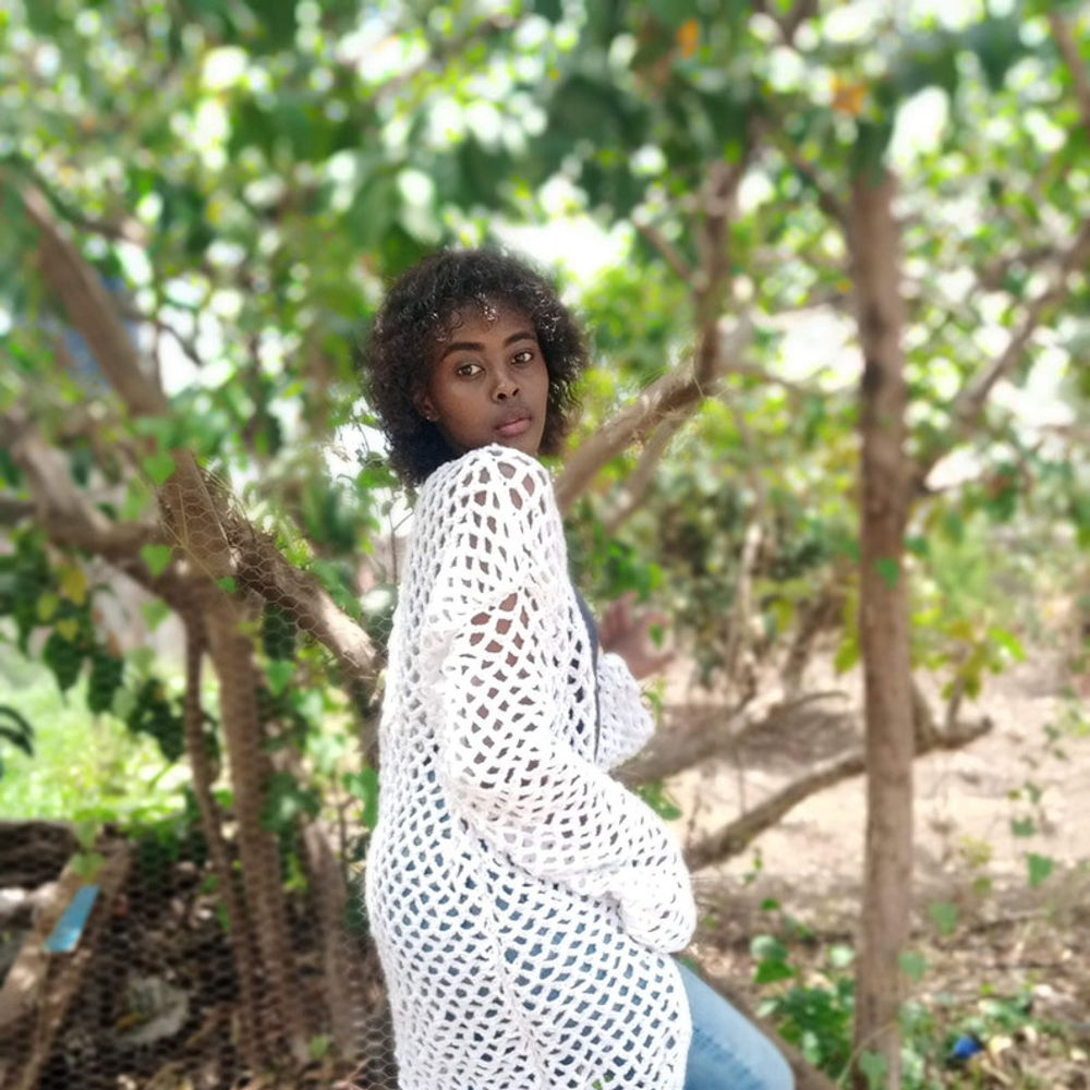 Diamond mesh cardigan, easy crochet cardigan