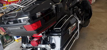 2007 HARLEY-DAVIDSON FLHTCU ULTRA CLASSIC ELECTRA GLIDE (BLACK) motorcycle for rent near Alfred, ME