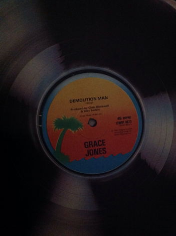 Grace Jones - Demolition Man  12 Inch Single Island Rec...