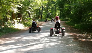 gokart spaß gokart fahren im wald ap