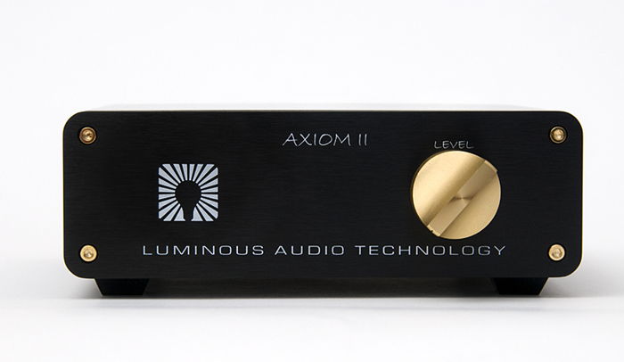 LUMINOUS AUDIO New AXIOM II passive XLR and multi-input...