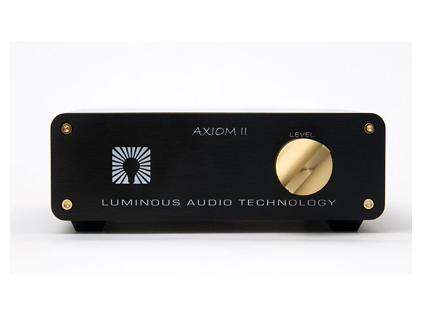 LUMINOUS AUDIO New AXIOM II passive XLR and multi-input now available!