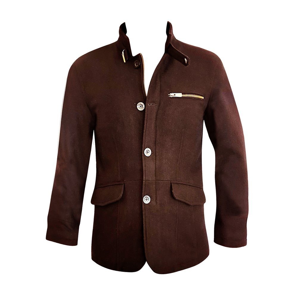 BOGOTA - Brown WOOL AND CASHMERE