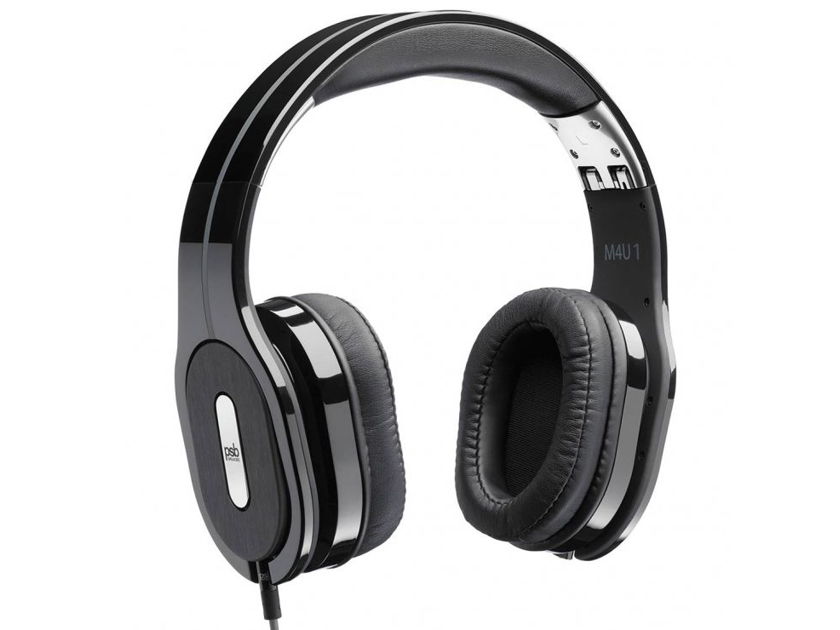 PSB M4U 1 Headphones, Black with Manufacturer's Warranty & Free Shipping