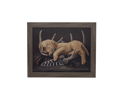 Tuckered Out by Melissa Ball Framed Canvas