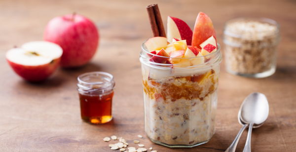 Photo of Caramel Apple Overnight Oats (BREAKFAST/SNACK)