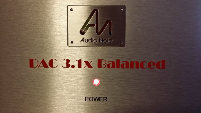 Audio Note DAC 3.1x/II Balanced - Very low hours OMG - ...