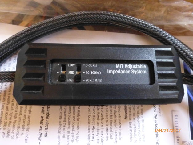 MIT Cables Shotgun Proline S3ic Variable impedance bala...