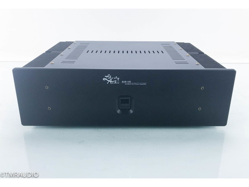 Liberty Audio B2B-100 Stereo Power Amplifier B2B100 (PBN); Factory Inspected (16303)
