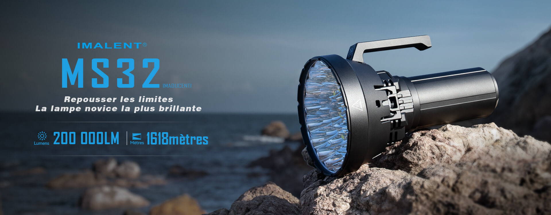 IMALENT MS32 Brightest Flashlight