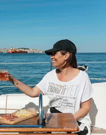 Experience the beauty with a glass of wine