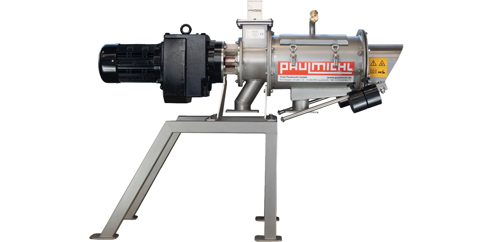 Pressschnecken-Separator PM200 mobil oder stationär