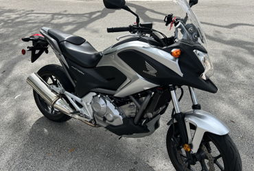2013 HONDA NC700X motorcycle for rent near Weston, FL