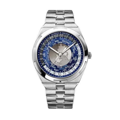 Vacheron Constantin Overseas World Time Box and Papers 2019 and Two Additional Straps