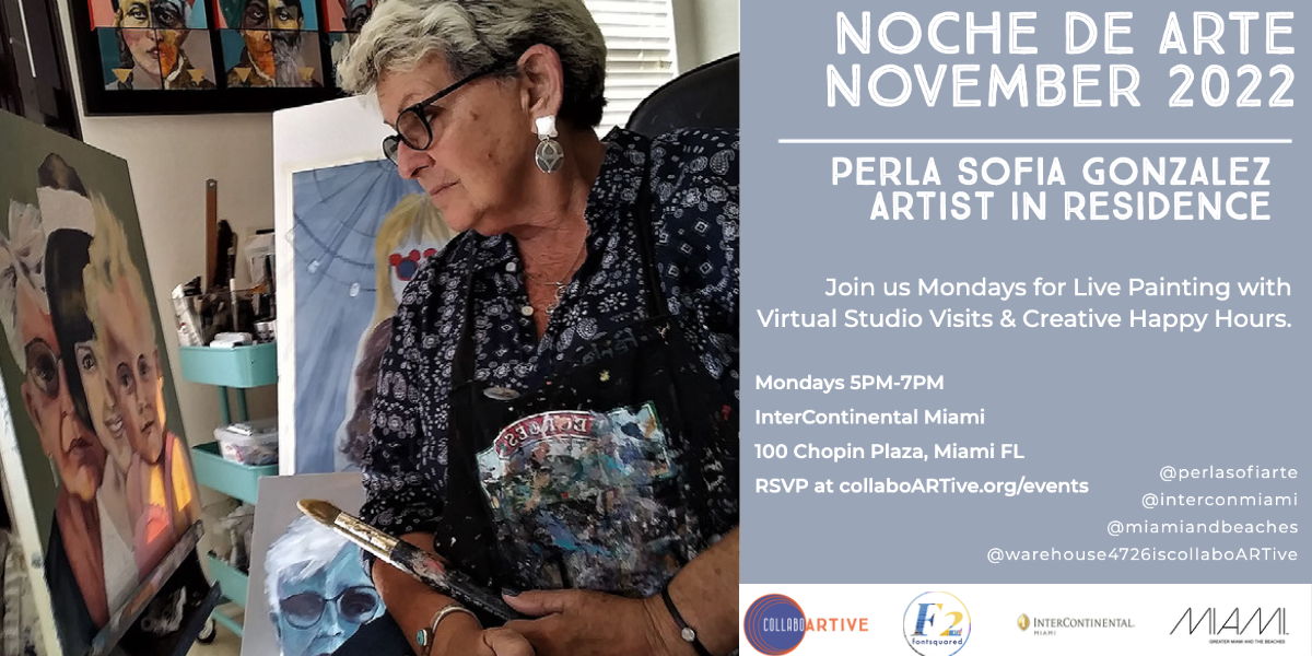 Noche de Arte with Perla Sofia Gonzalez promotional image