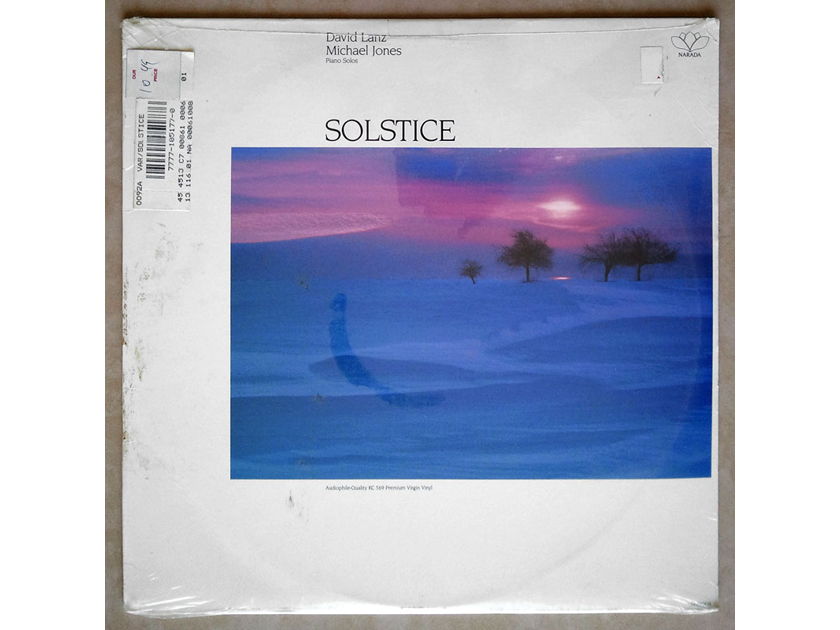 Sealed AUDIOPHILE | DAVID LANZ - - Solstice ( with Michael Jones )