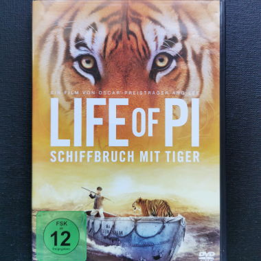 Life of Pi-Schiffbruch mit Tiger