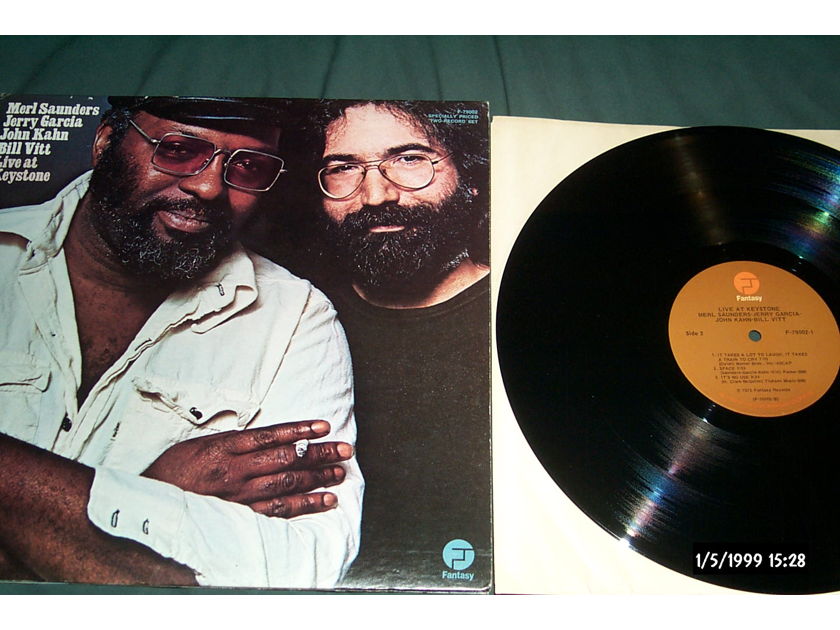 Merl Saunders/Jerry Garcia - Live At The Keystone 2 lp nm first pressing