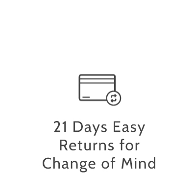 twenty one days easy returns for change of mind