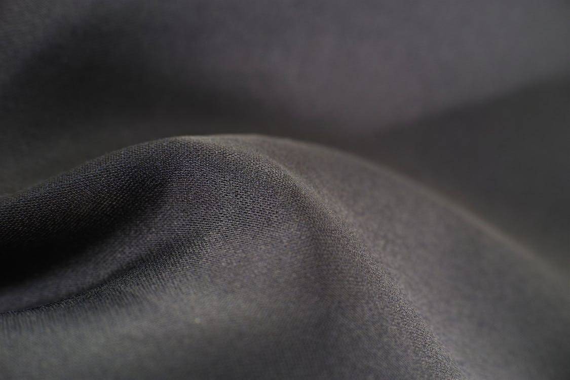Black-colored percale fabric