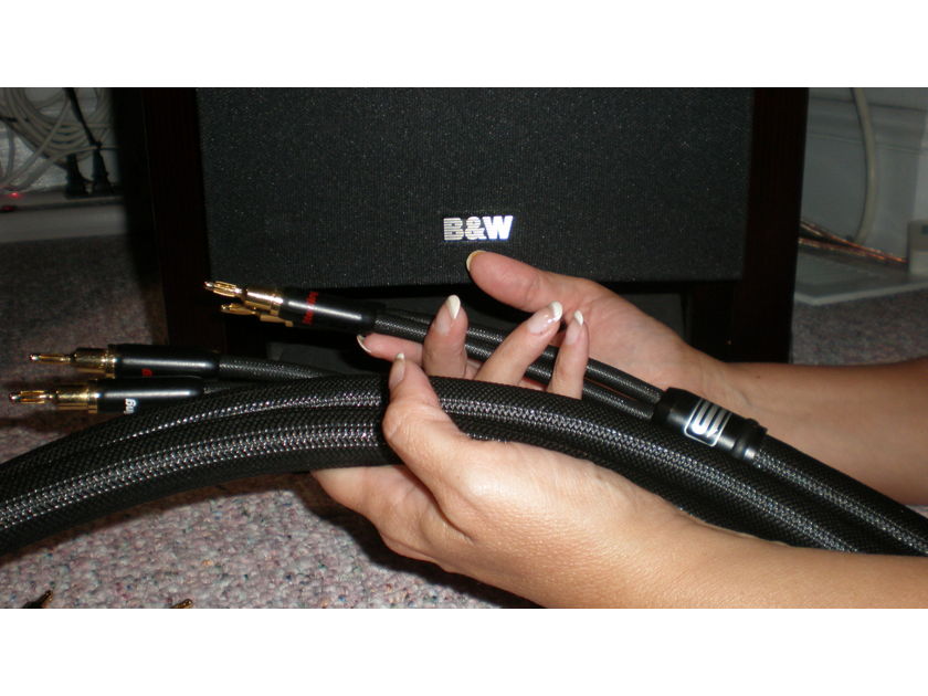 8.5 ft Speaker Cables (BIG, THICk Cables!) Will Consider Best Offer!