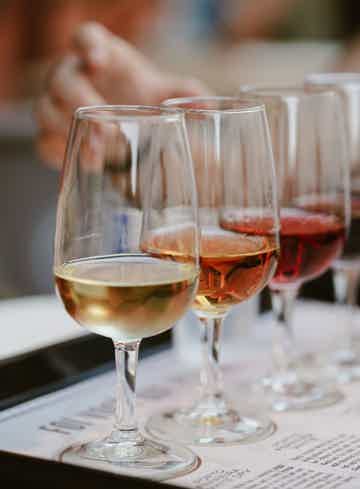 Sip Portuguese wine and relax on board