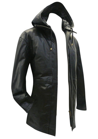 PETERSBURG - Black LEATHER