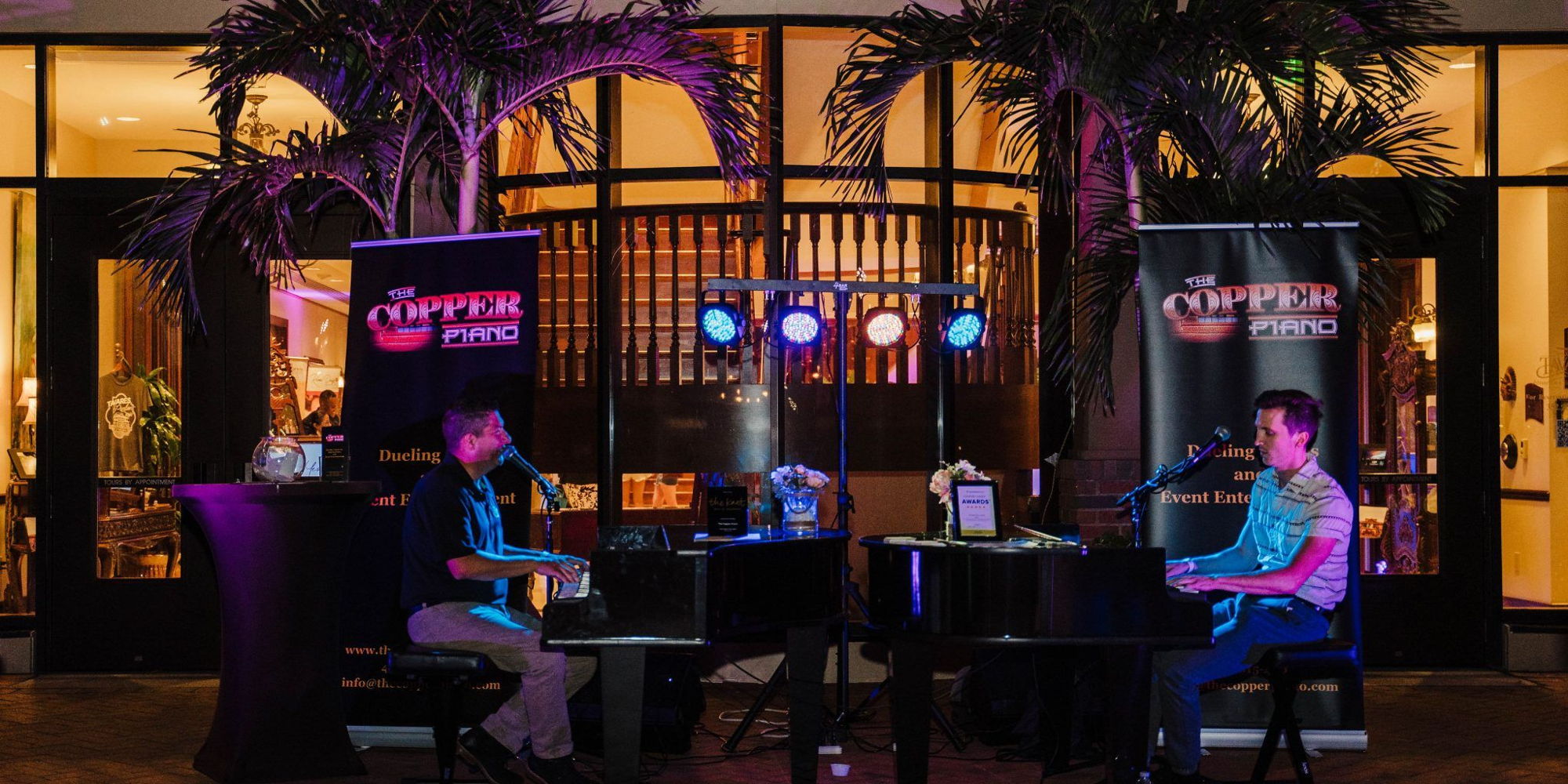 Dueling Pianos @ Daytona's Steakhouse at First Turn promotional image
